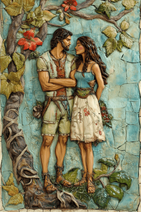 Eve with Adam