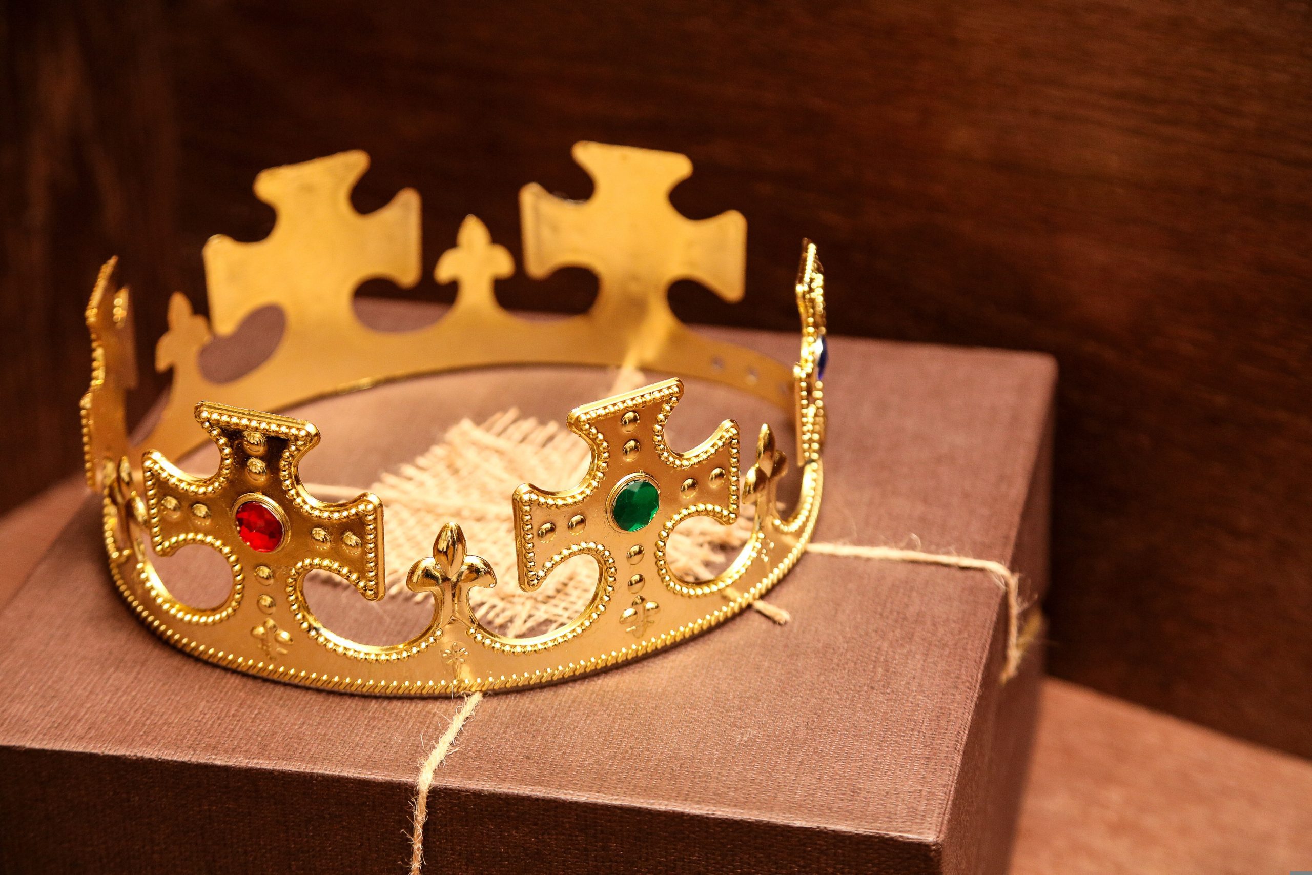 A crown symbolizing the biblical wife as the crown of her husband from Proverbs 12:4