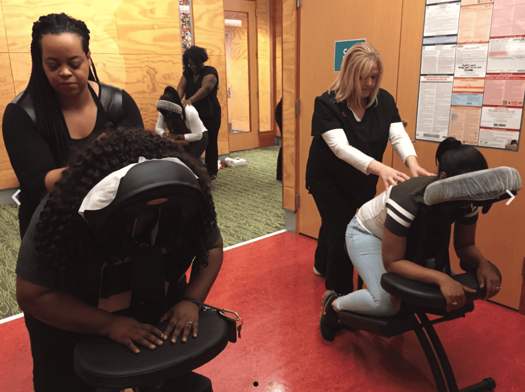 chair massage