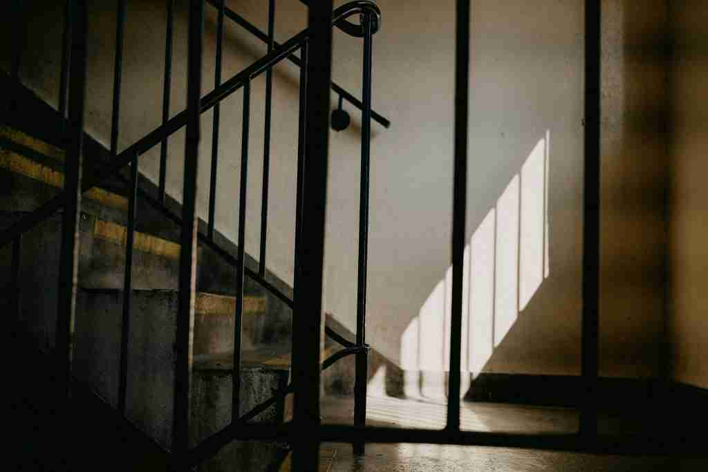 staircase with steps going up