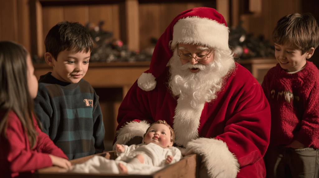 Santa’s Nativity Surprise Christmas Church Skit