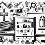 Un órgano de iglesia