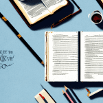 A bible open to a page with a verse highlighted
