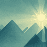 37 versículos bíblicos para inspirar tu devoción matutina Un sol saliendo sobre un paisaje tranquilo