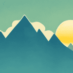 129 frases inspiradoras sobre la actitud de los hombres para Instagram La cima de una montaña con el sol saliendo detrás