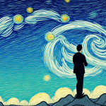 What Does the Bible Say About Psychics – Should Christians Believe in Them? A person looking up at a starry night sky