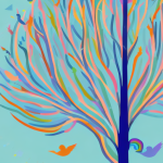 20 Bible Stories That Teach Kindness and Compassion A tree with a rainbow of birds perched in its branches