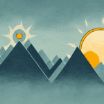 Bible Verses About Mental Strength: 31 Verses for Building Resilience and Courage A mountain range with a sun rising behind it