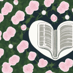 A heart-shaped wreath of roses