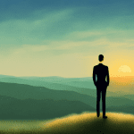 55 Bible Verses for When You Feel Alone or Lonely A person standing on a hilltop