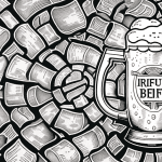 Una jarra de cerveza rebosante de espuma