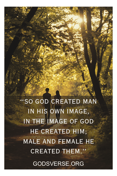 Marriage relationship reflecting God's design for oneness