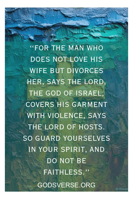 God hates divorce Bible verse - rainbow after rain