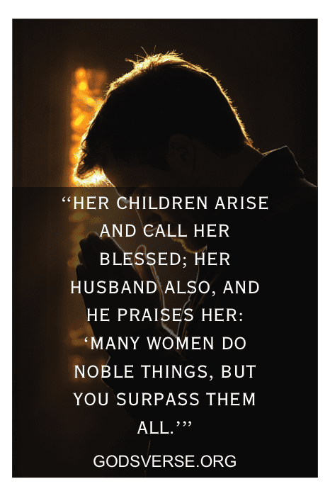 Man praying for wisdom in his marriage and life