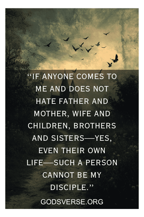 Birds taking flight from a tree — Bible verse on leaving parents after marriage
