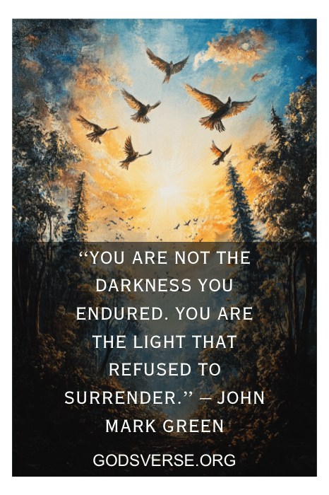 birds in flight over an open field representing hope and freedom for survivors of abusive men