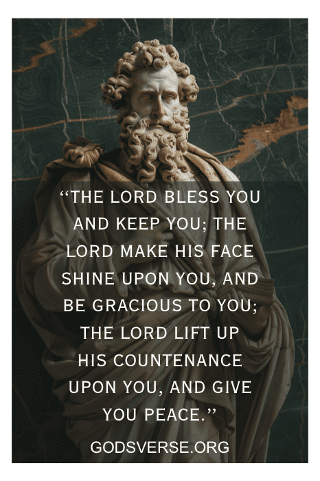 Numbers 6:24-26 Scriptures for Mental Peace
