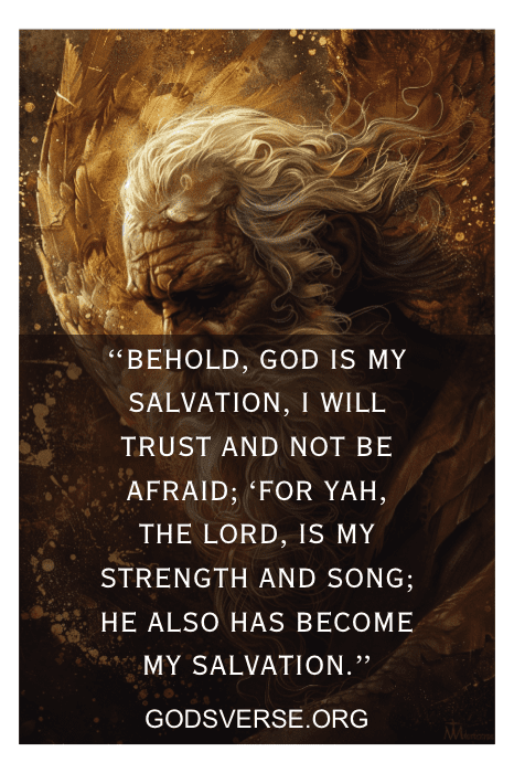 Isaiah 12:2 Scriptures for Mental Peace