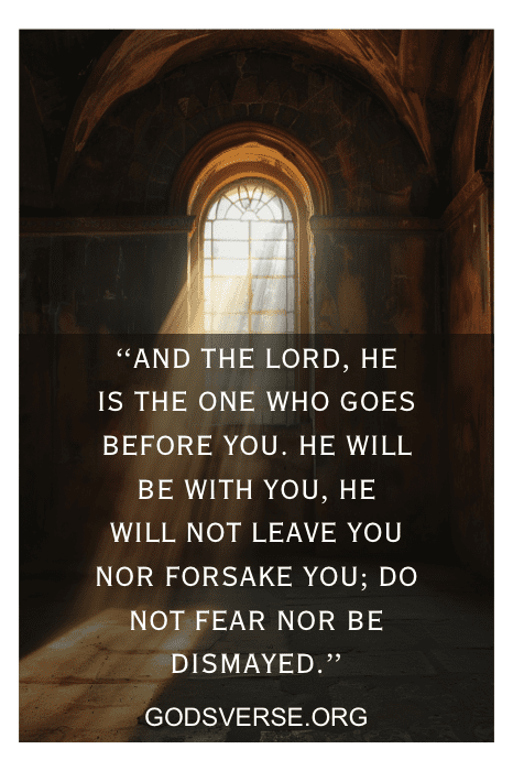 Deuteronomy 31:8