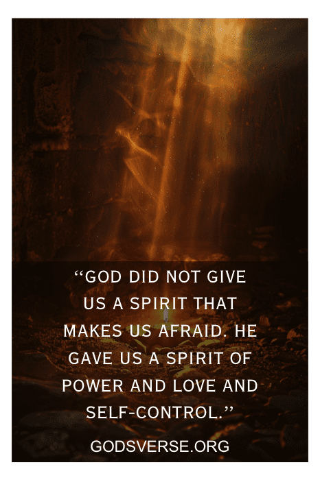 2 Timothy 1:7 Scripture for Mental Peace
