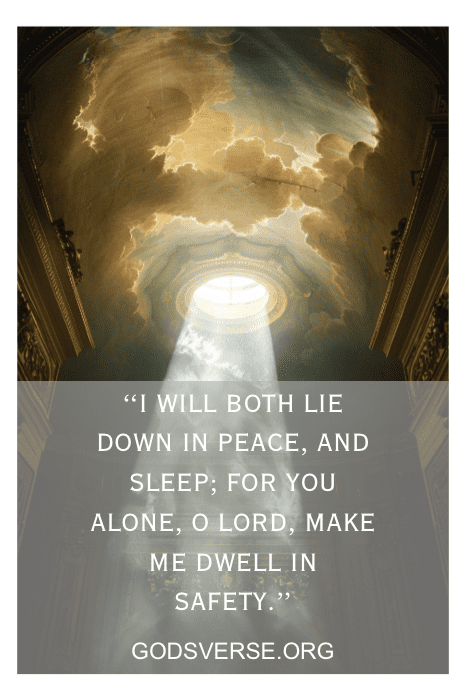 Psalms 4:8