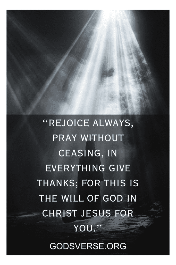2 Thessalonians 5:16-18