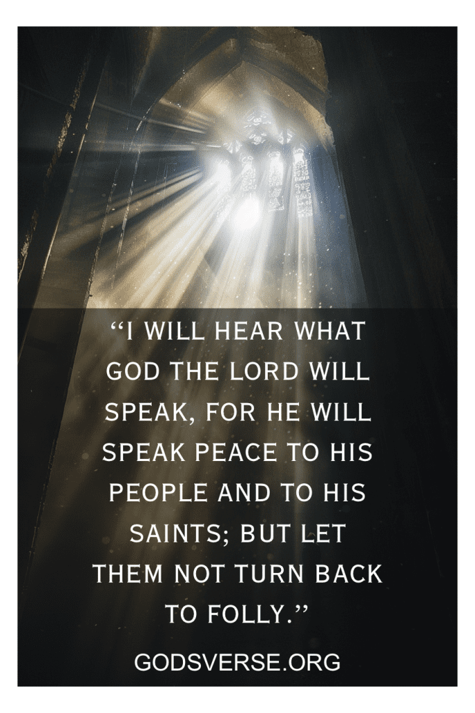 Psalms 85:8