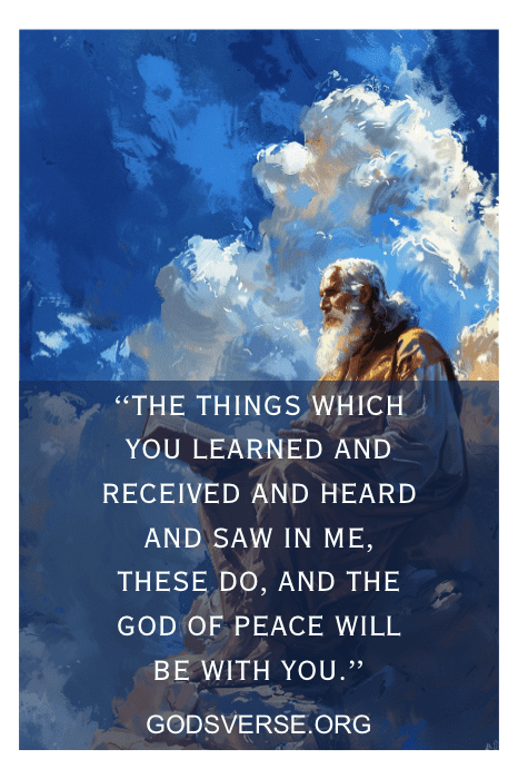 Philippians 4:9
