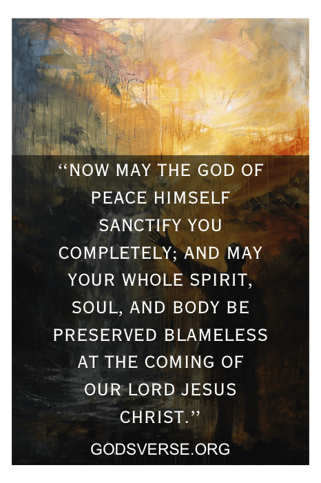 I Thessalonians 5:23