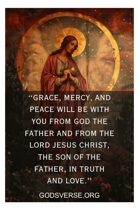 ‭2 John 1:3