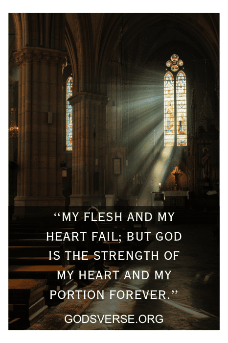 Psalms 73:26 Scriptures for Mental Peace