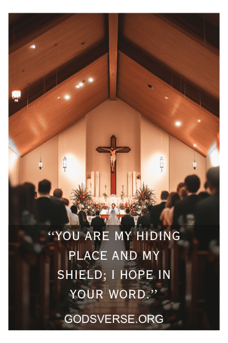 Modern Christian wedding ceremony
