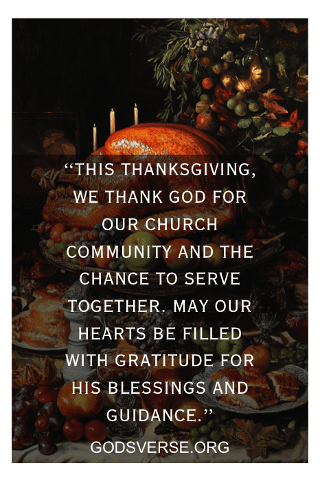 Celebre un banquete de Acción de Gracias con sincera gratitud por la guía divina y el abrazo de nuestra comunidad eclesial. Este mensaje de Acción de Gracias para la iglesia nos recuerda el amor y el apoyo que nos elevan cada día.