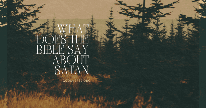 what does the bible say about satan