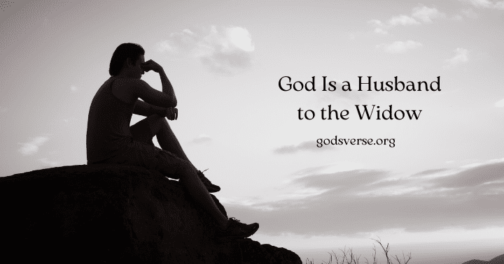 god is a husband to the widow bible verses