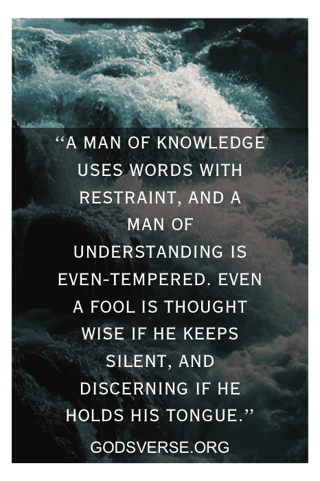 Quote overlaid on turbulent ocean waves background, reflecting Bible verses for tough times in a relationship.