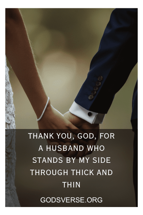 husband and wife expressing love and gratitude