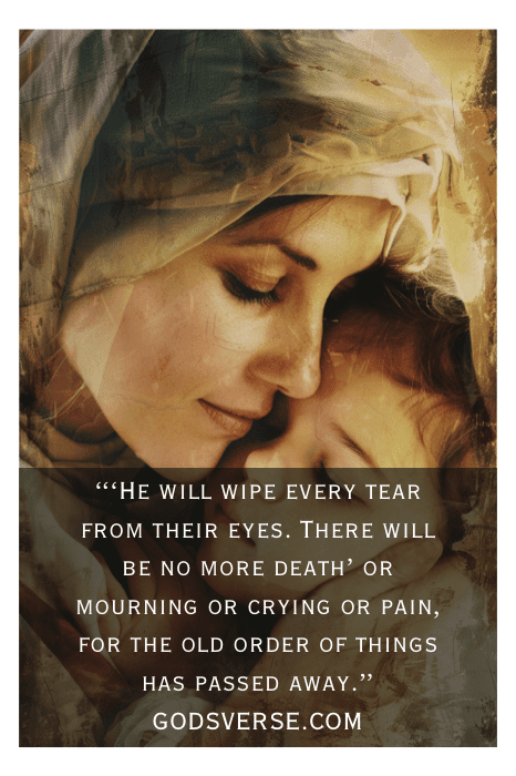 tribute to mother in the bible — beautiful Bible verse illustration for honoring a godly mother