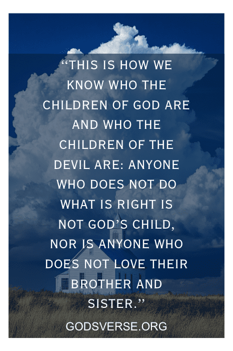 Under a cloudy sky, a quote from godsverse.org speaks of the children of God and the call to do what is right. Embrace this moment with child of God quotes that inspire and guide us toward righteousness.
