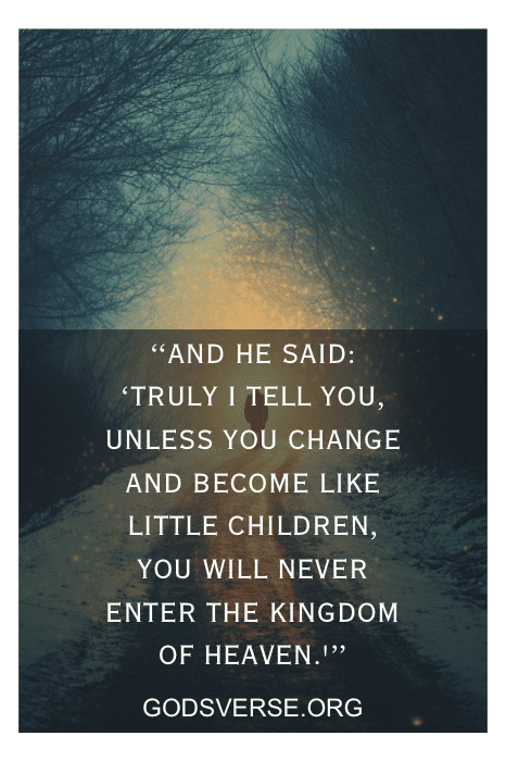 A tree-lined road whispers of change, urging us to embrace the world like children once more. Reflect on this transformation with inspiration from Child of God Quotes at Godsverse.org.