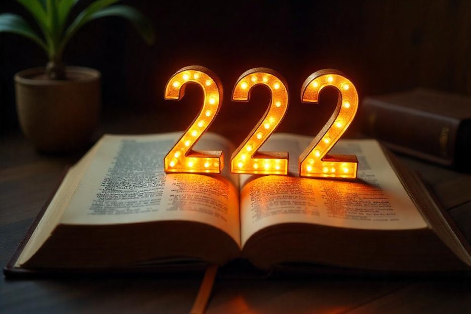 Meaning of 222 in the Bible