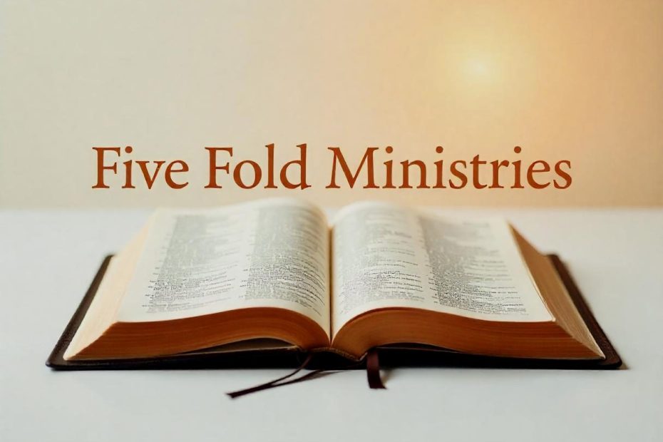 Five fold ministry in the Bible: Ephesians 4:11-13