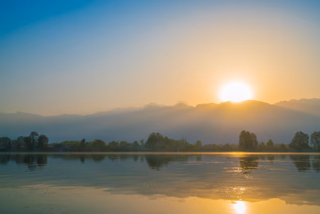 A beautiful horizon as an illustration of the future