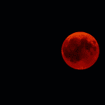la luna roja en la Biblia