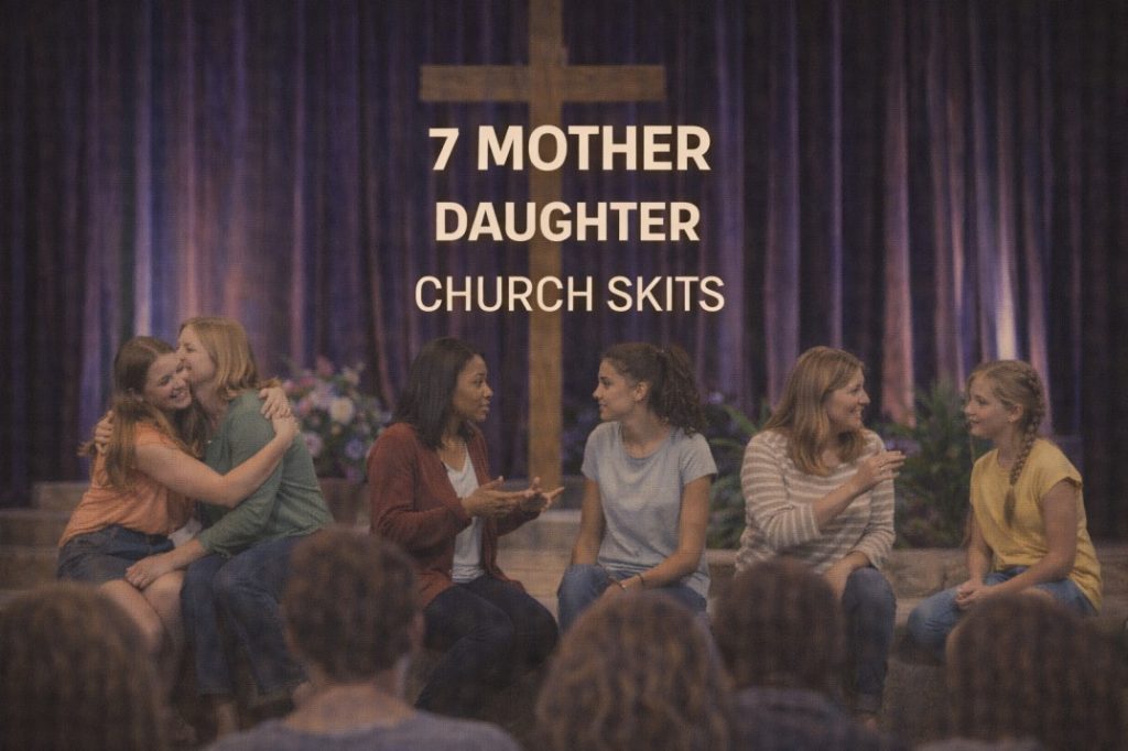 mother daughter church skits