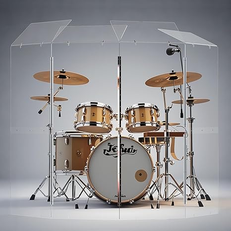 Pyle PDRS24 Portable Drum Shield