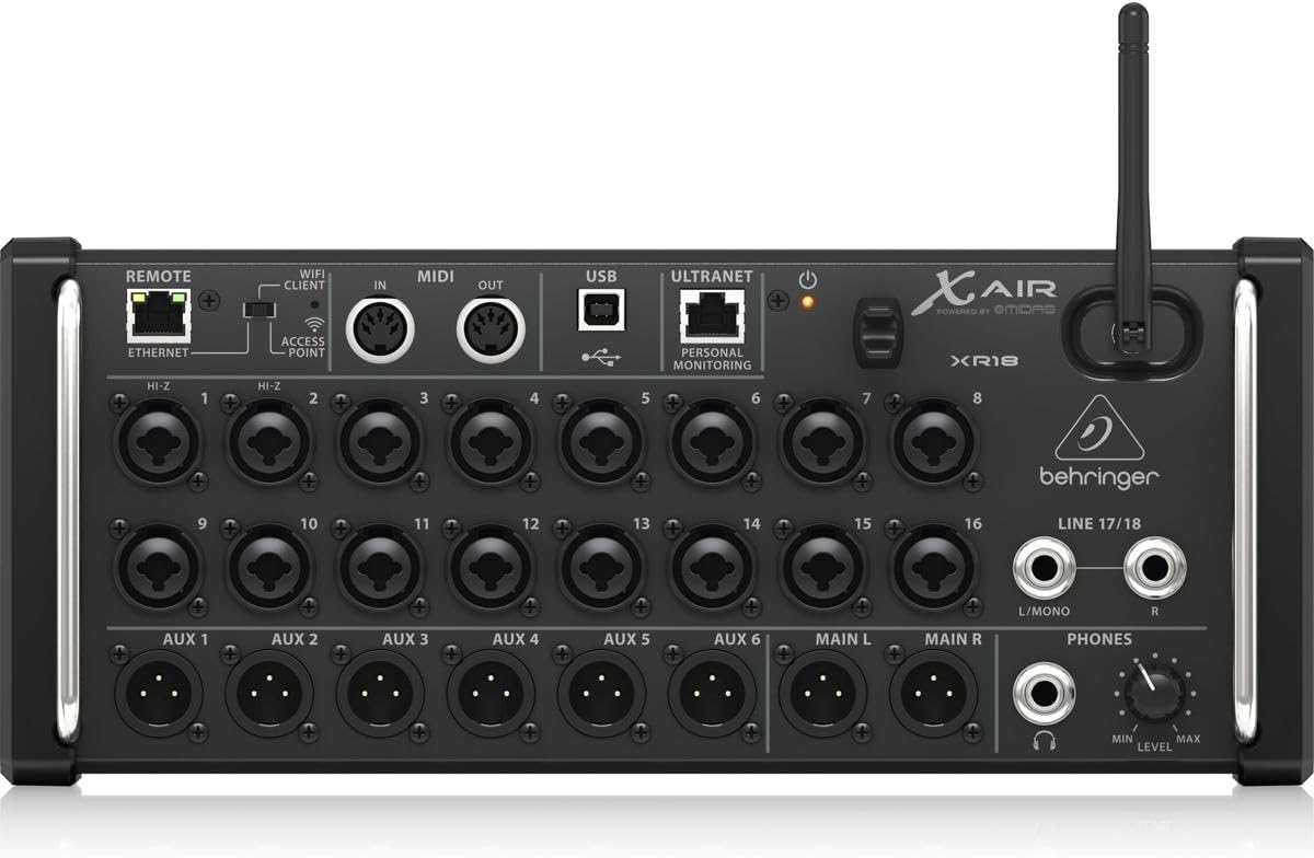 Behringer X Air XR18 digital mixer