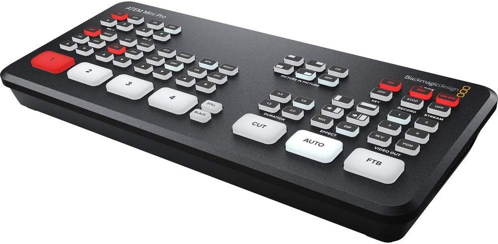 Blackmagic ATEM Mini video switcher for church live streaming