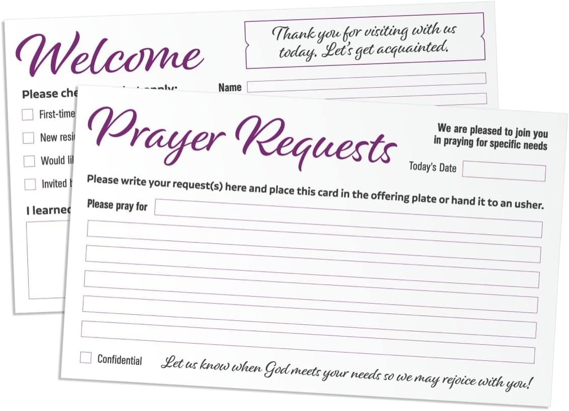 Laila and Lainey 220 Pack Church Connection Cards
