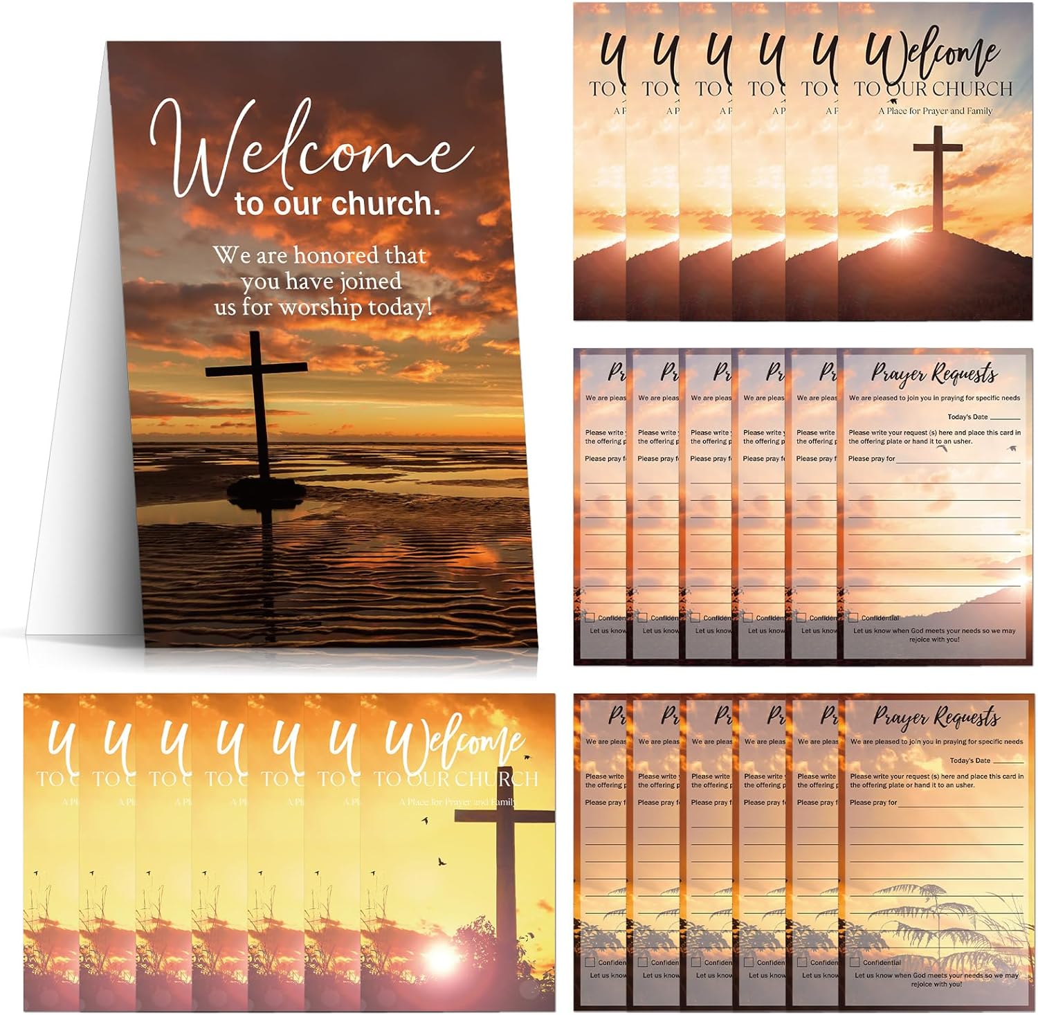 Church Visitor Cards 4×6